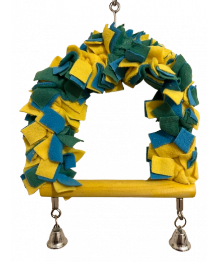 Parrot-Supplies Cozy Snuggle Cloth Parrot Swing Medium Parrot-Supplies Cozy Snuggle Cloth Parrot Swing Medium